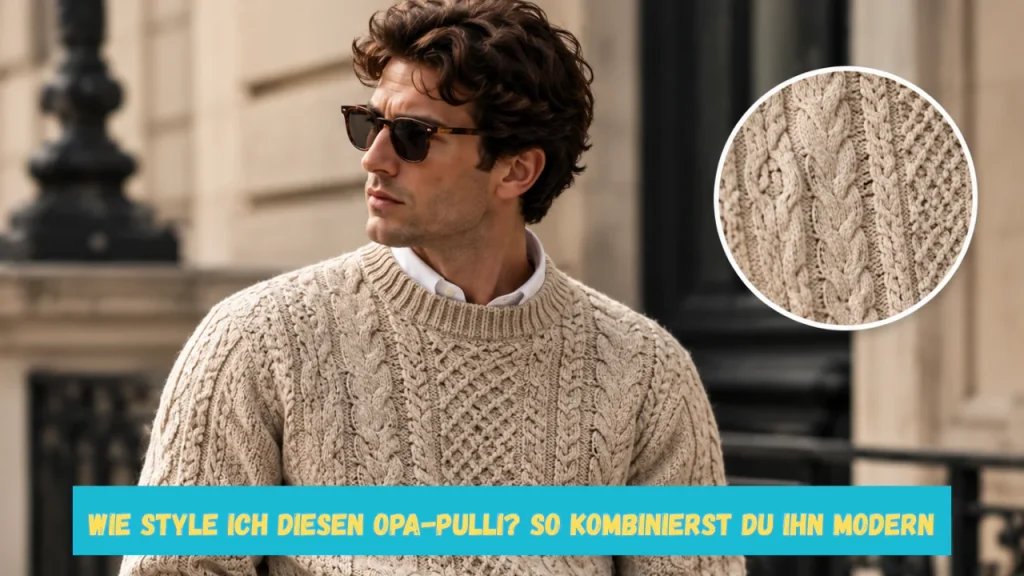 Wie style ich diesen opa pulli? So wird der Retro Klassiker modern